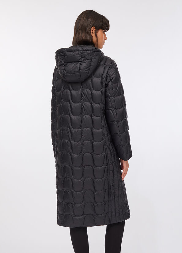 Cappotto in nylon trapuntato