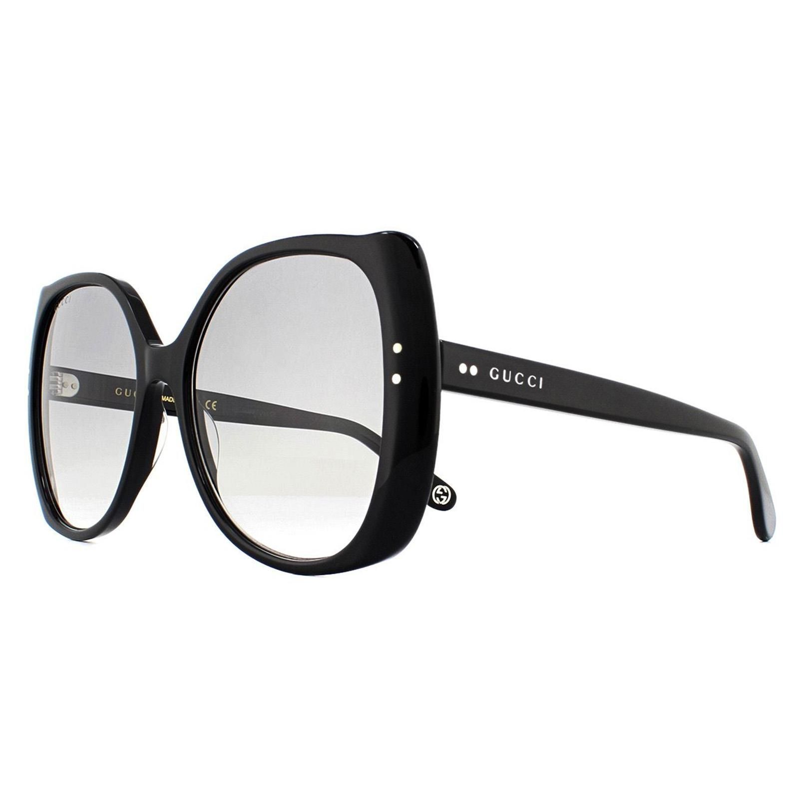 Gucci Fashion Black Light Grey Gradient Sunglasses