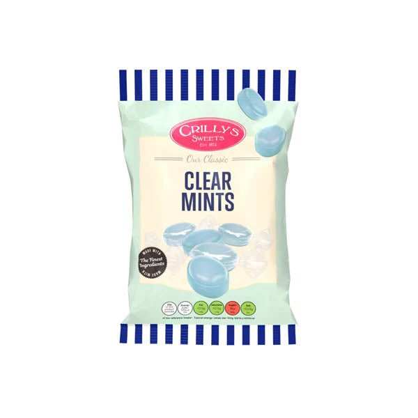 Crillys Clear Mints 100g