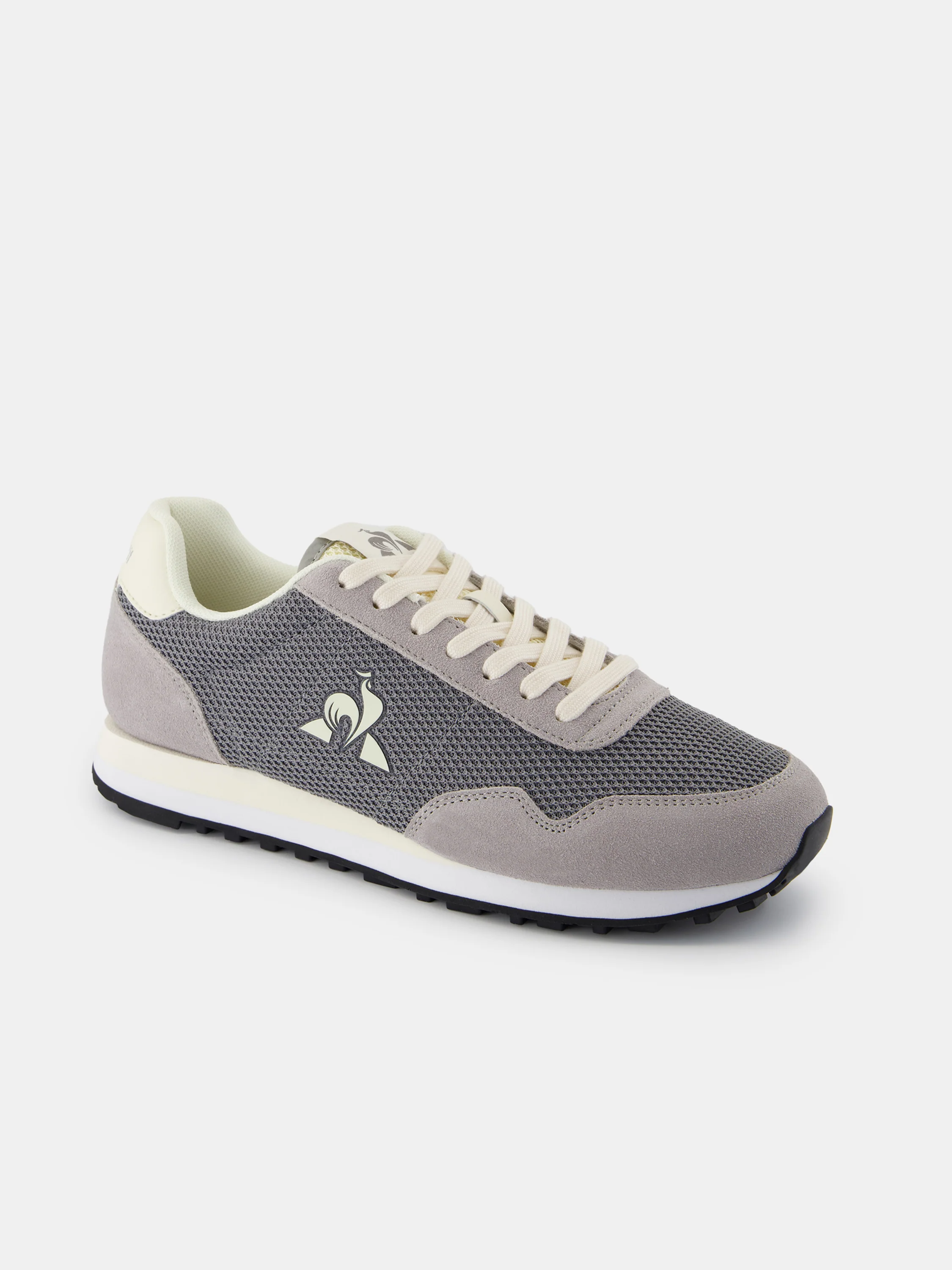 Sneakers retro-running en mesh et suede Astra