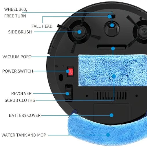 NNETM RS300 Intelligent Sweeping Robot