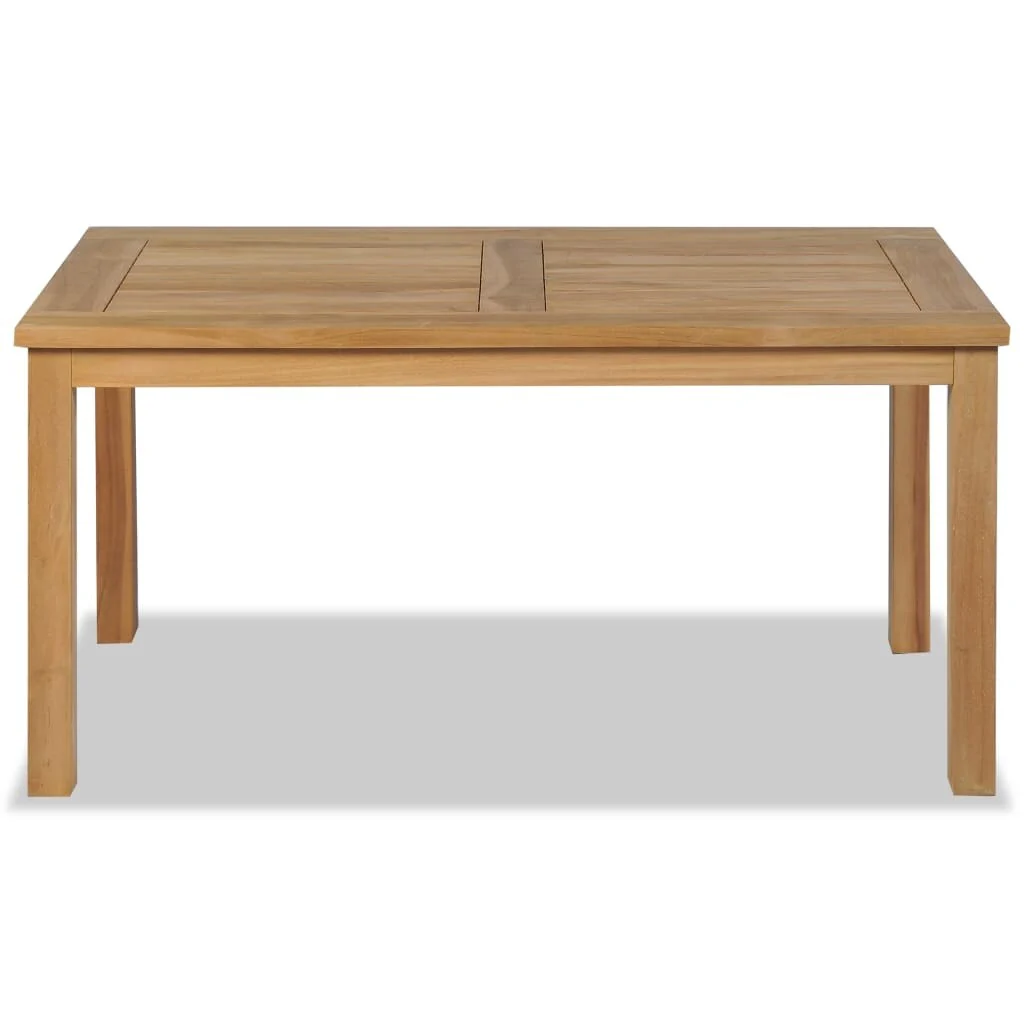 vidaXL Coffee Table Teak 35.4x19.7x17.7