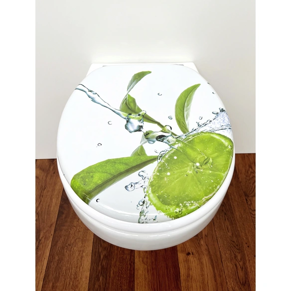 WC-Sitz, BxT: 37 x 45 cm, Limone