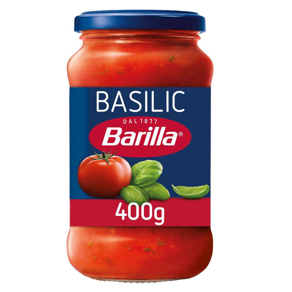 Sauce tomate au basilic frais Barilla pot 400g