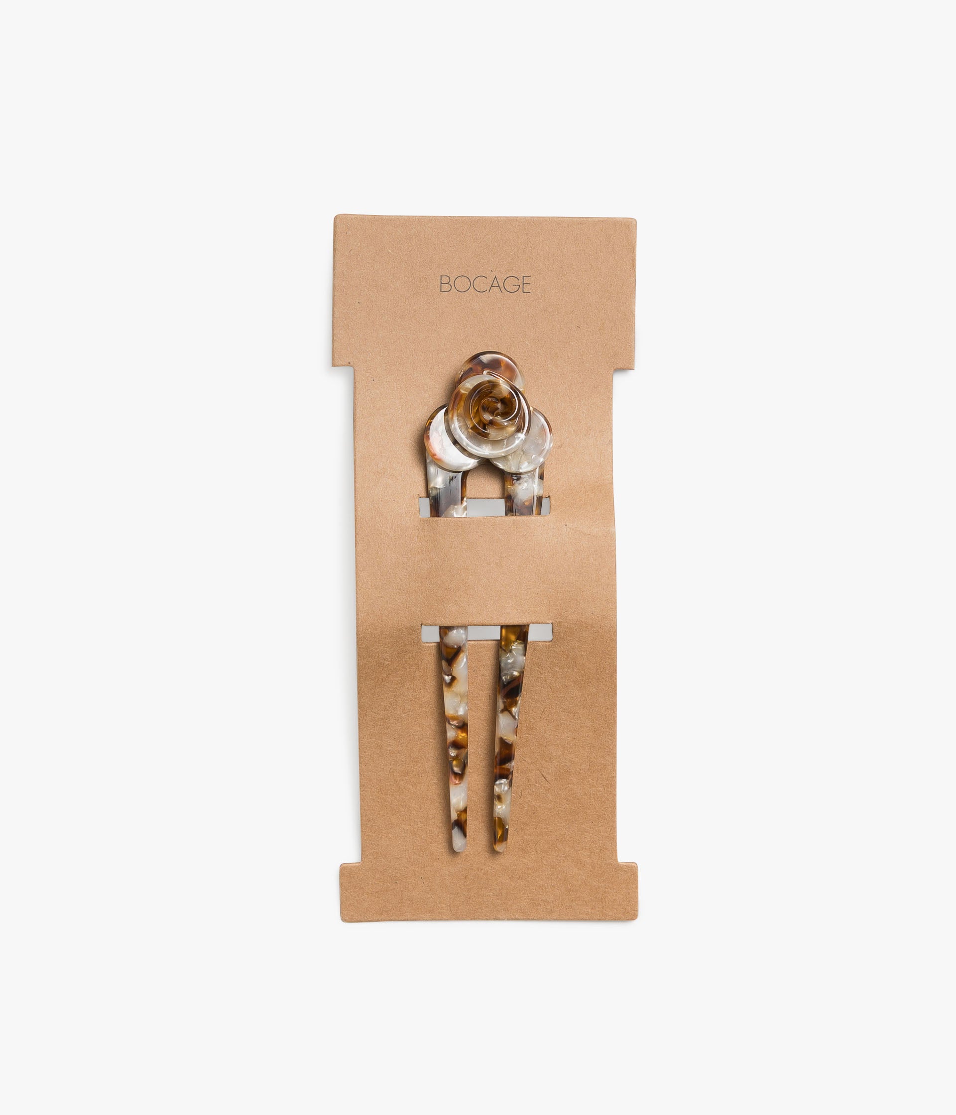 Broche à chignon écaille