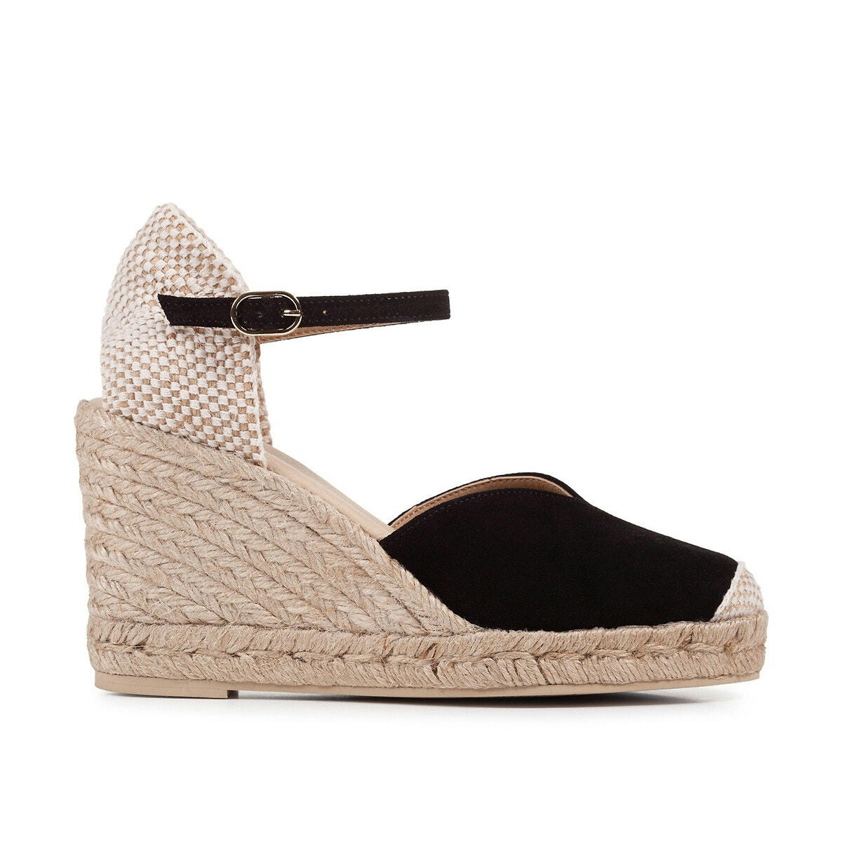 Espadrilles compensées suédées Gelsa