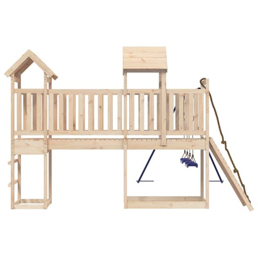NNEVL Outdoor Playset Solid Wood Pine