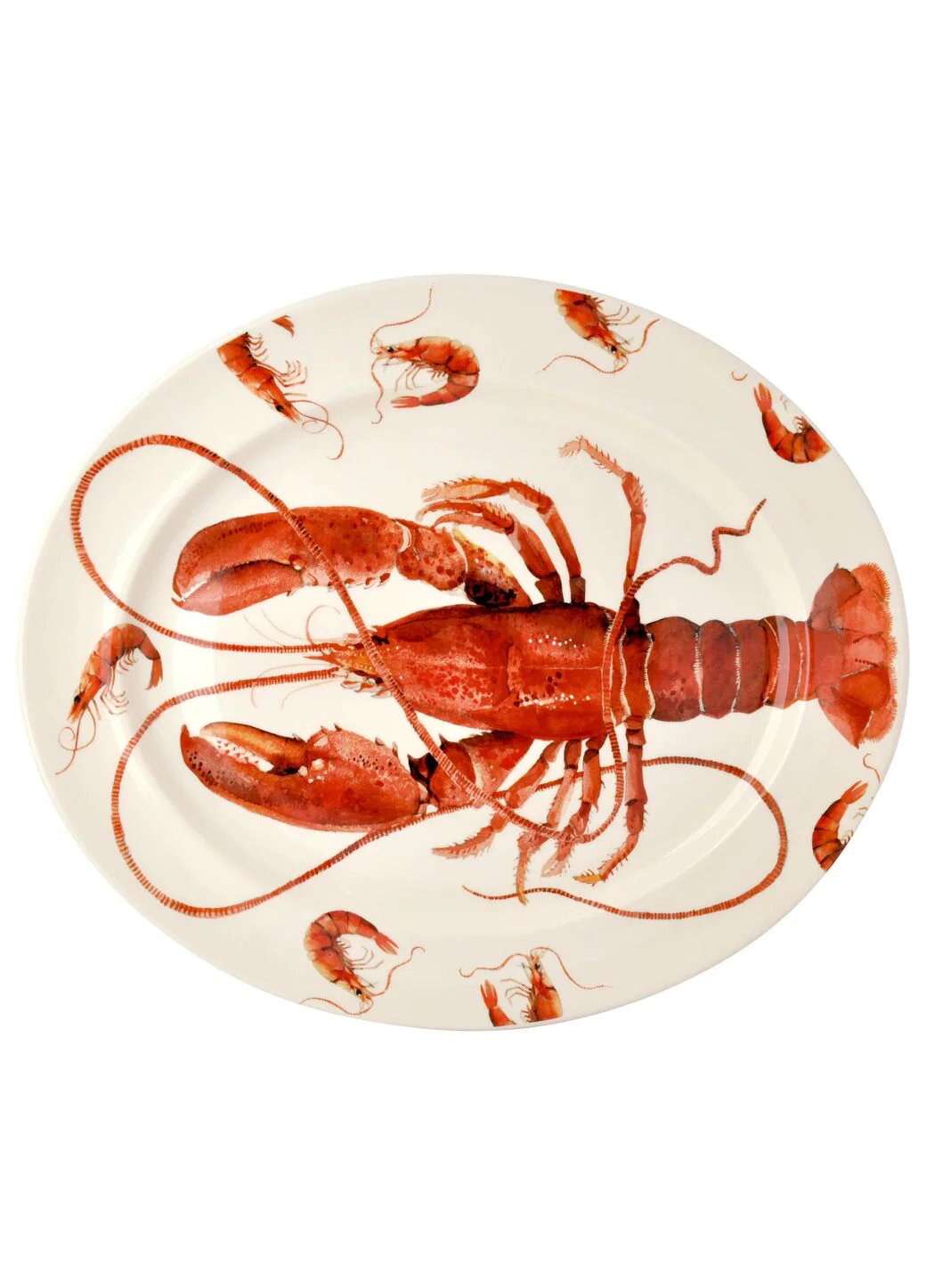 Shellfish Lobster Large Oval Platter