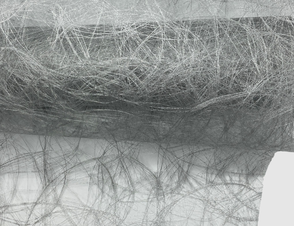 Tischläufer Silber Nonwoven