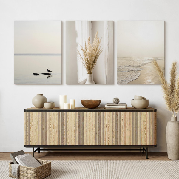 Obrazy Do Salonu BOHO Plaża Morze 90x40cm