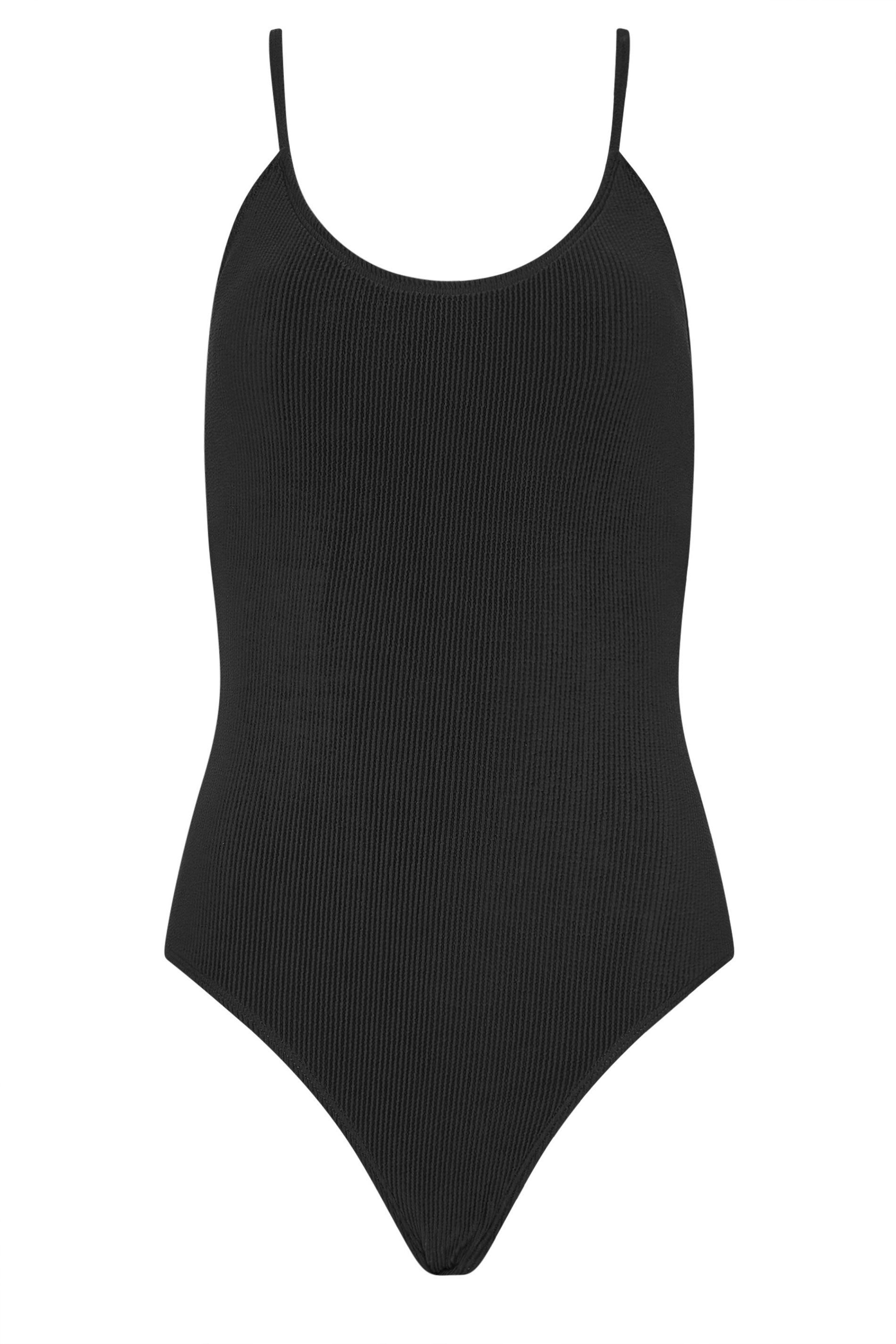 Long Tall Sally Tall Cross Back Textured Swimsuit