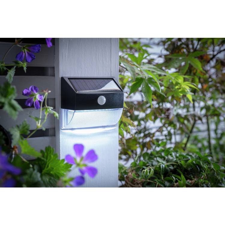 Garden by Sainsbury's White Motion Detector LED Solar Light