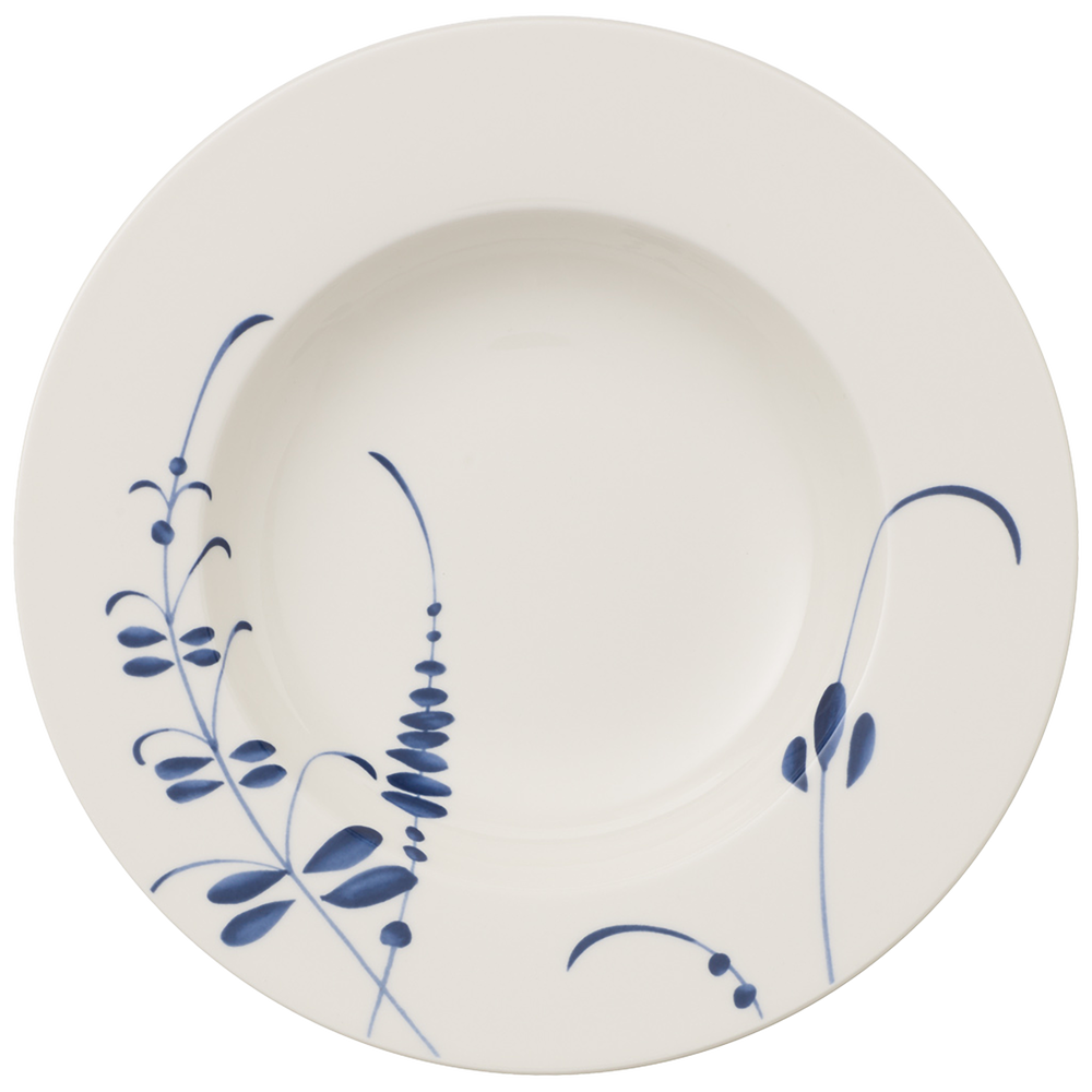 Vieux Luxembourg Soup bowl - White, 9.6'', Premium Porcelain