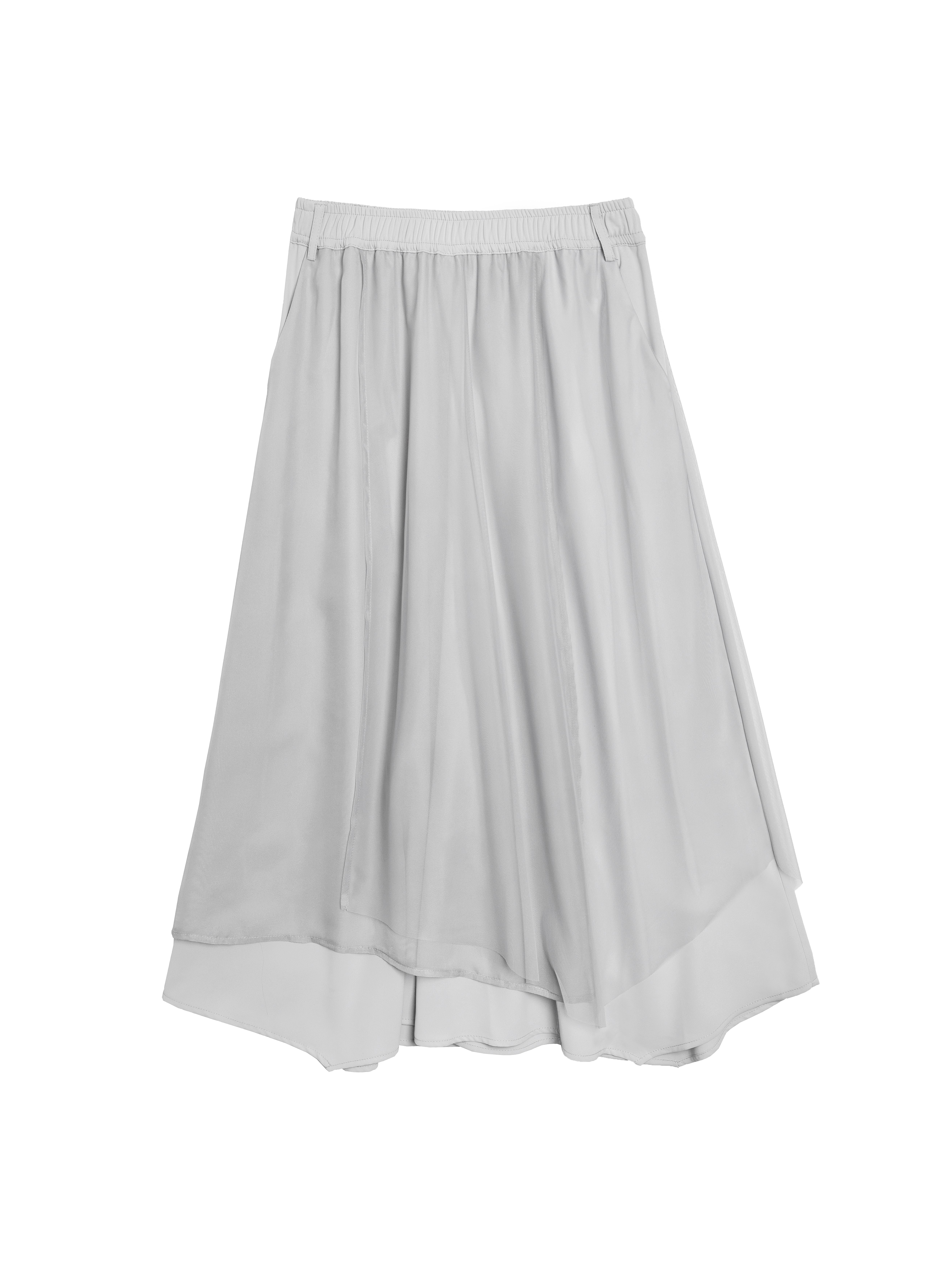 Layered Wide-Leg Pants - 26SRB034D