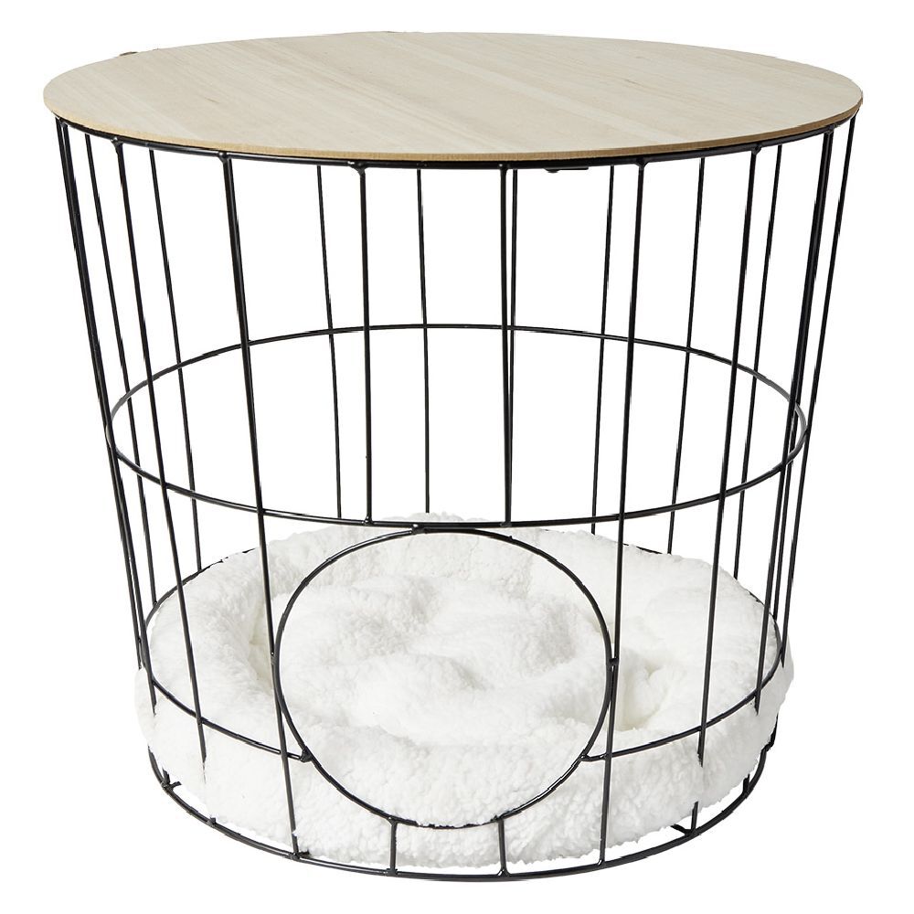 Panière ronde multifonction pour chat