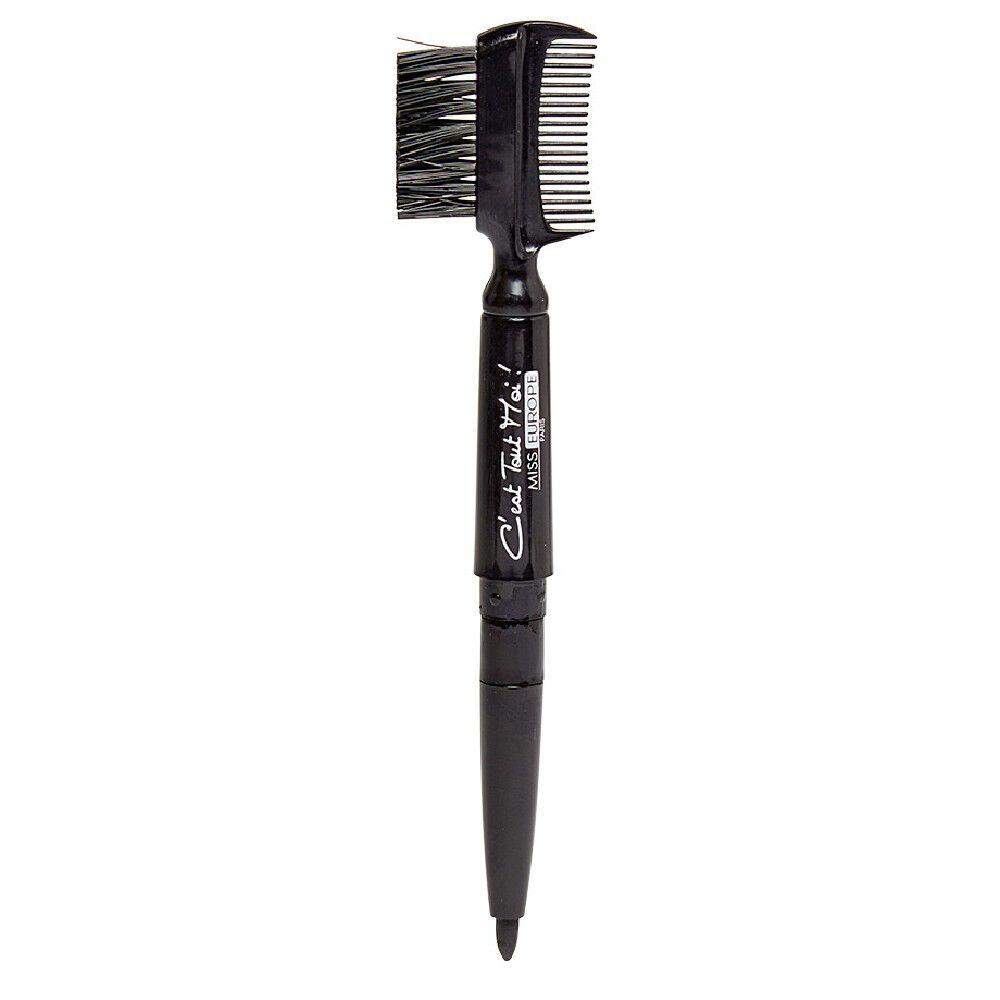 Crayon sourcils retractable noir