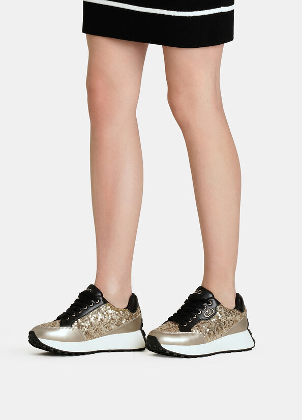 Sneakers full paillettes