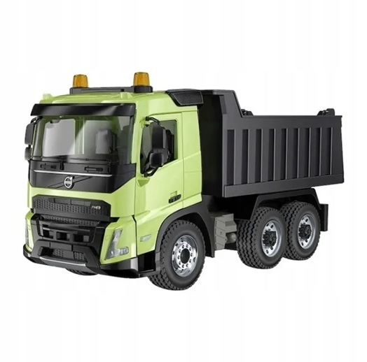 DUŻA WYWROTKA CIĘŻARÓWKA ZDALNIE STEROWANA TIR VOLVO FMX AUTO RC NA PILOTA