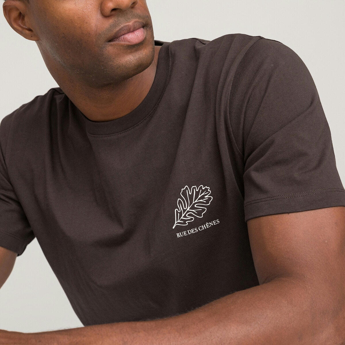 T-shirt col rond manches courtes