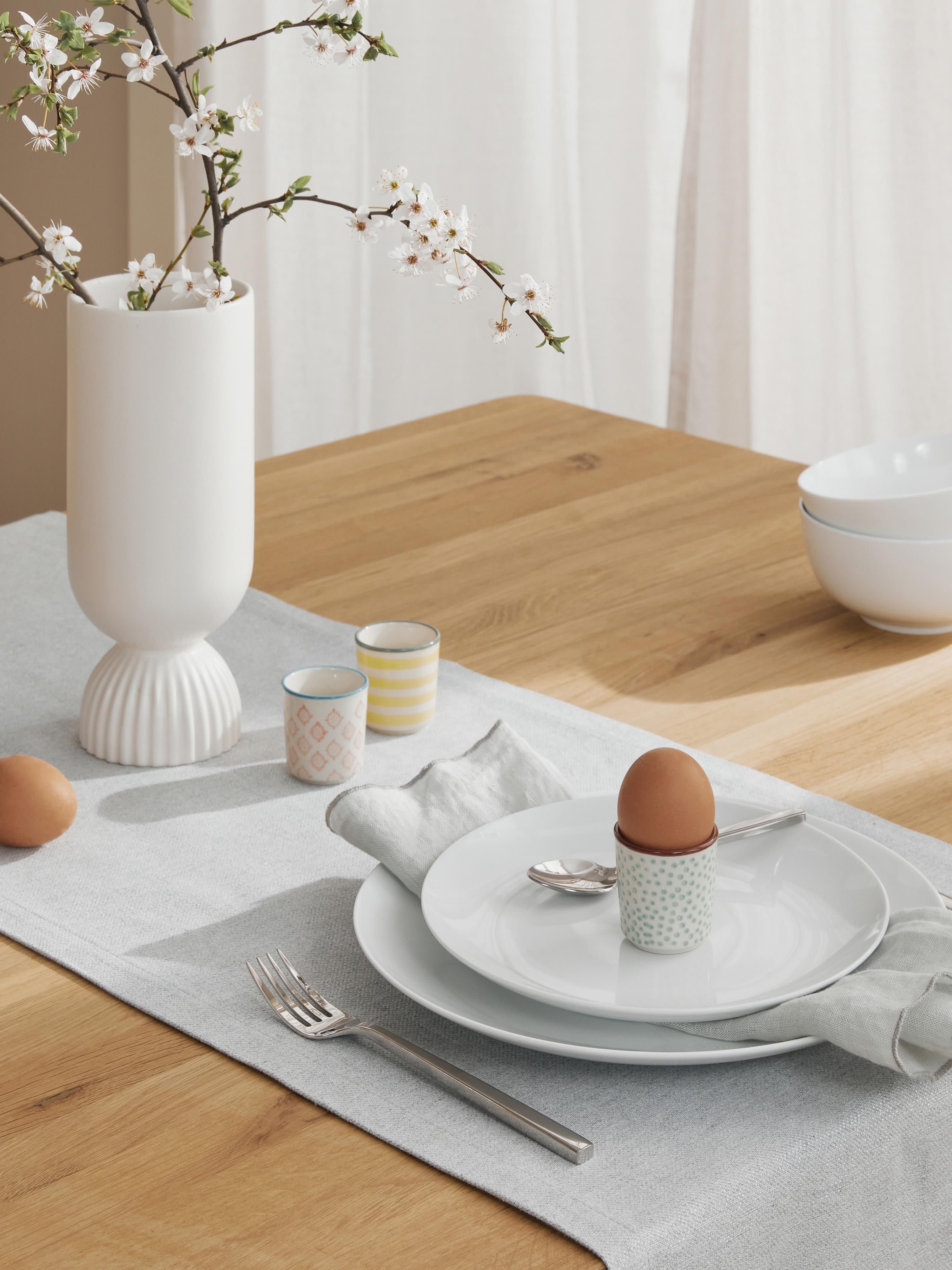 Handbemalte Eierbecher Patrizia, 3er-Set