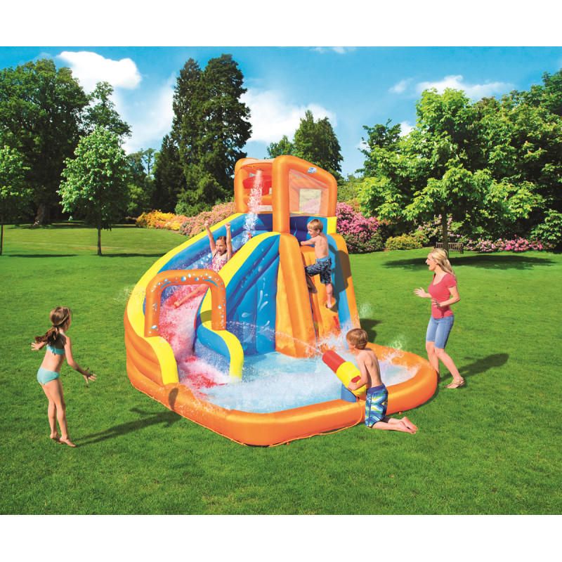 Aire de jeu gonflable Turbo 3,65 x 3,2 x 2,7 m BESTWAY