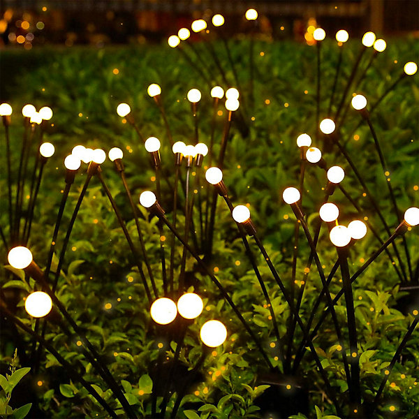 18 Torches solaires 180 boules connectées LYRA FAMILY H70cm