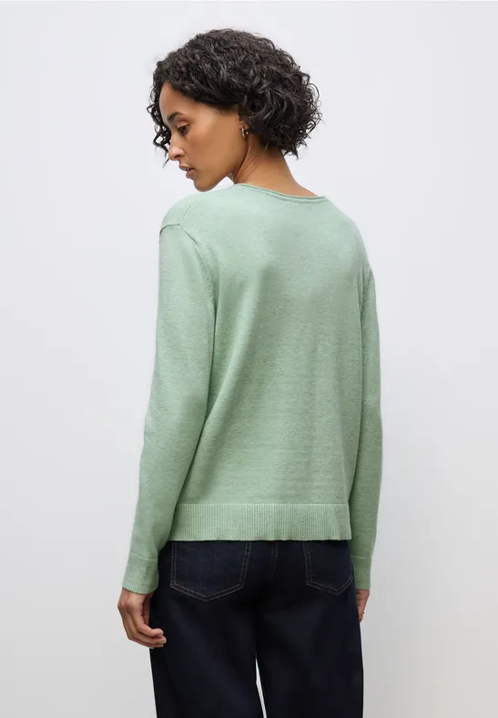 Kuscheliger V-Neck Pullover