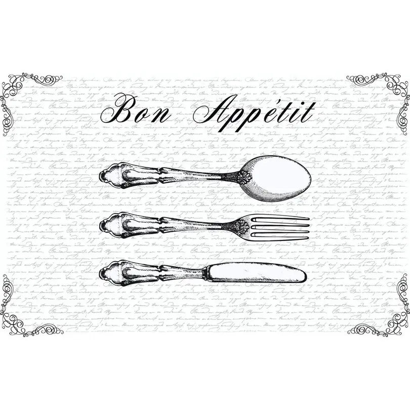 Tischset Bon Appétit