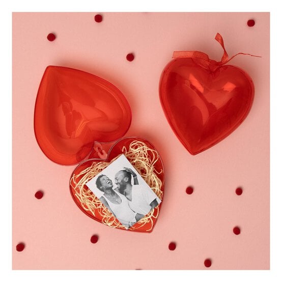 Red Fillable Hearts 2 Pack