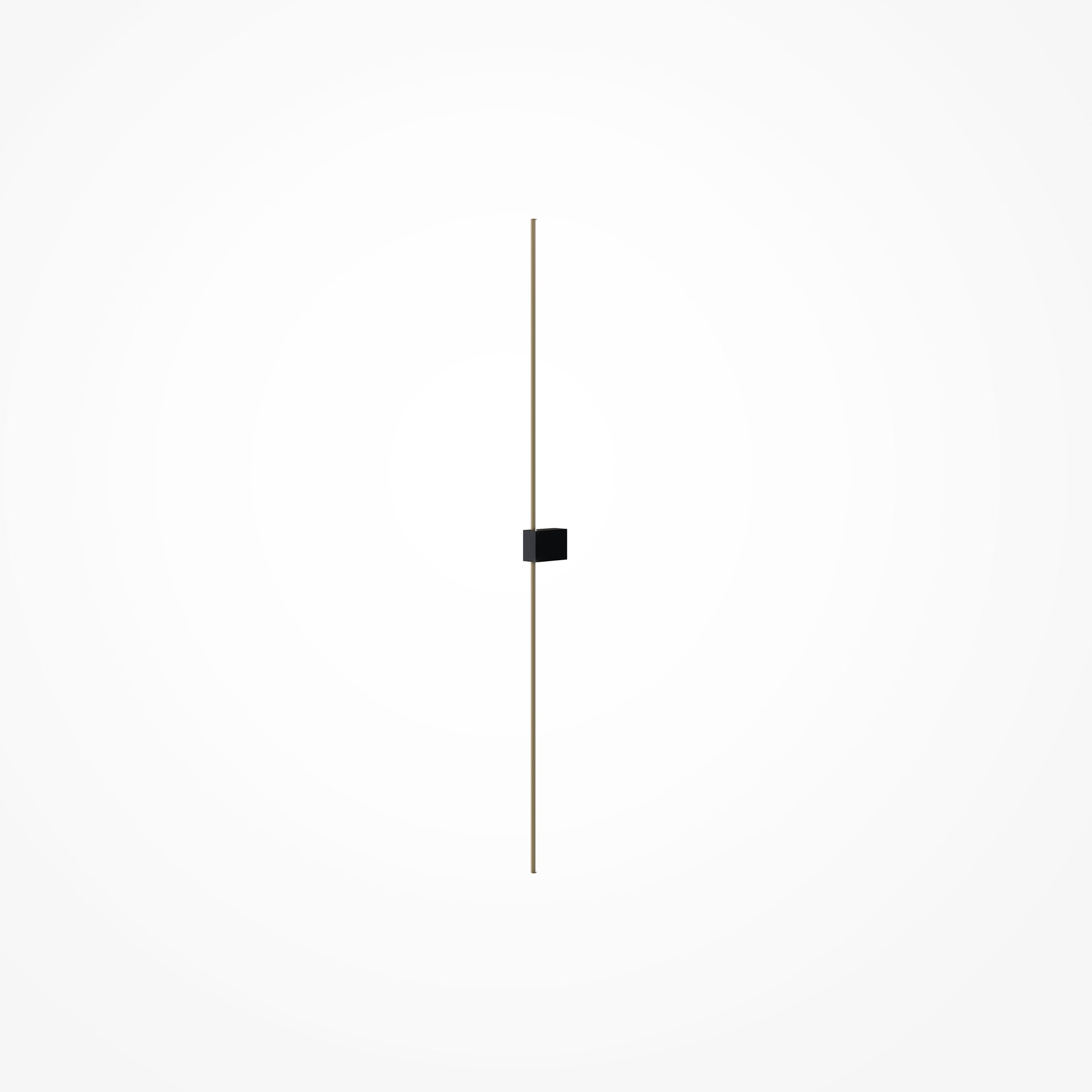 Maytoni wandlamp Pars - Zwart - 104.9x7x3 cm