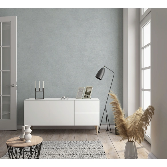 Vliestapete »Shades«, Uni, grau