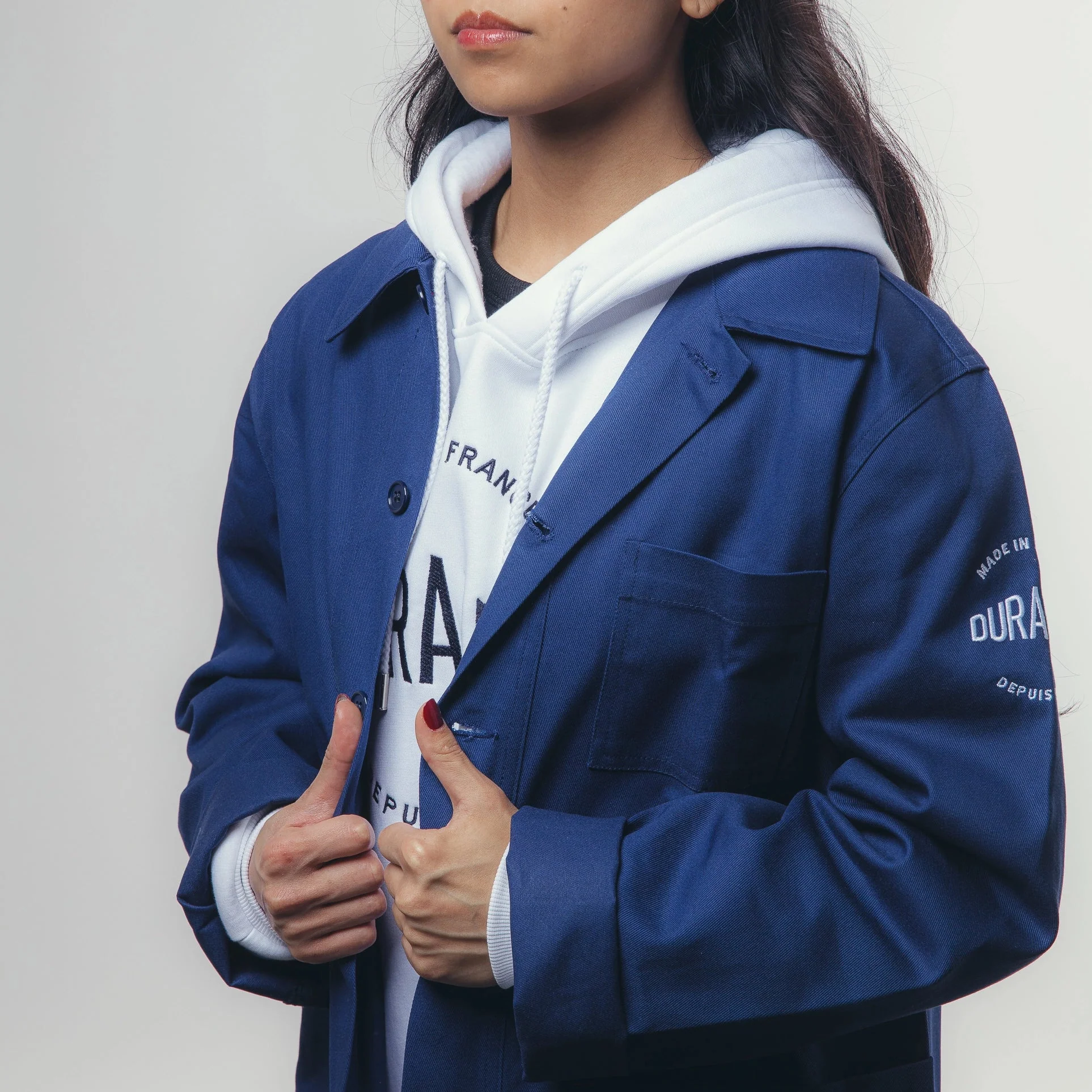 Veste marine Duralex - Taille M