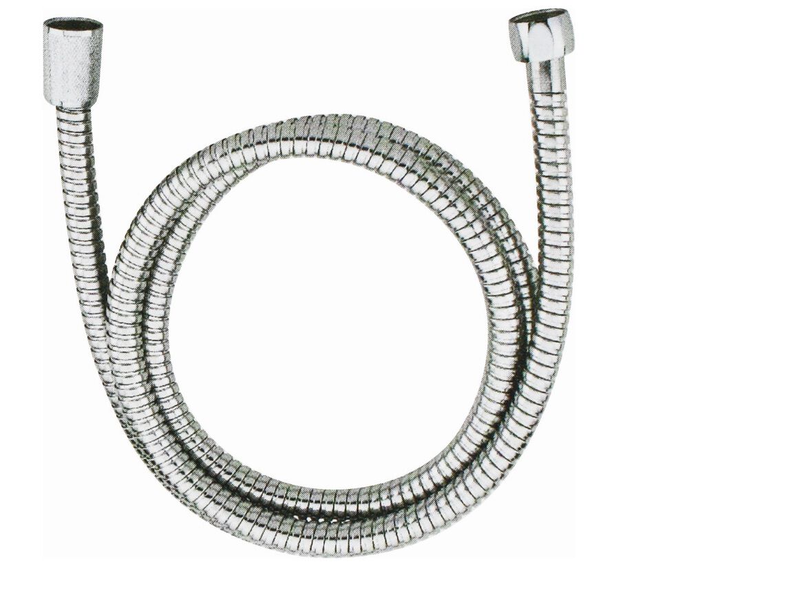 Mangueira chuveiro inox flexível 150cm