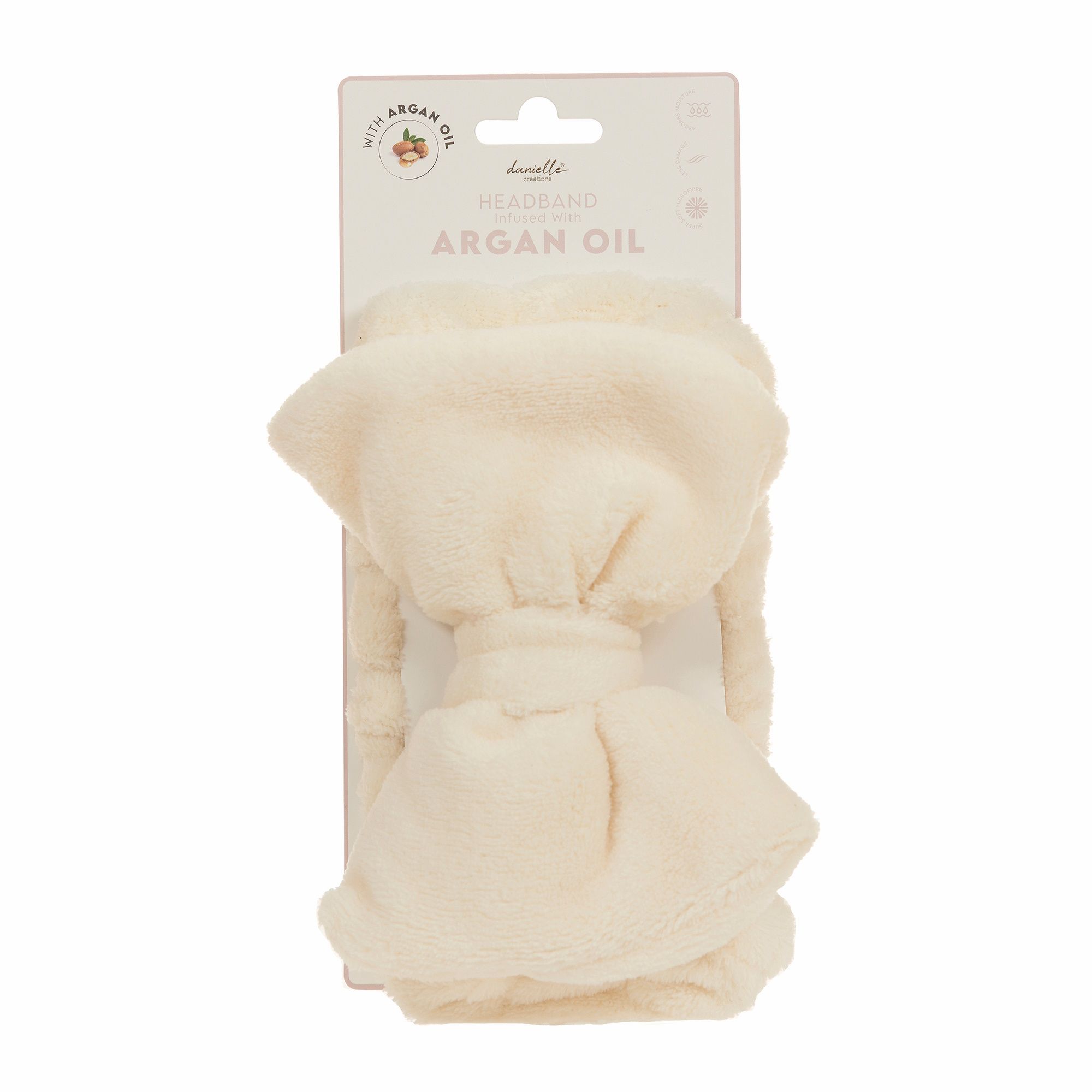 Danielle Creations Argan Oil Infused Bow Beauty Cream Headband