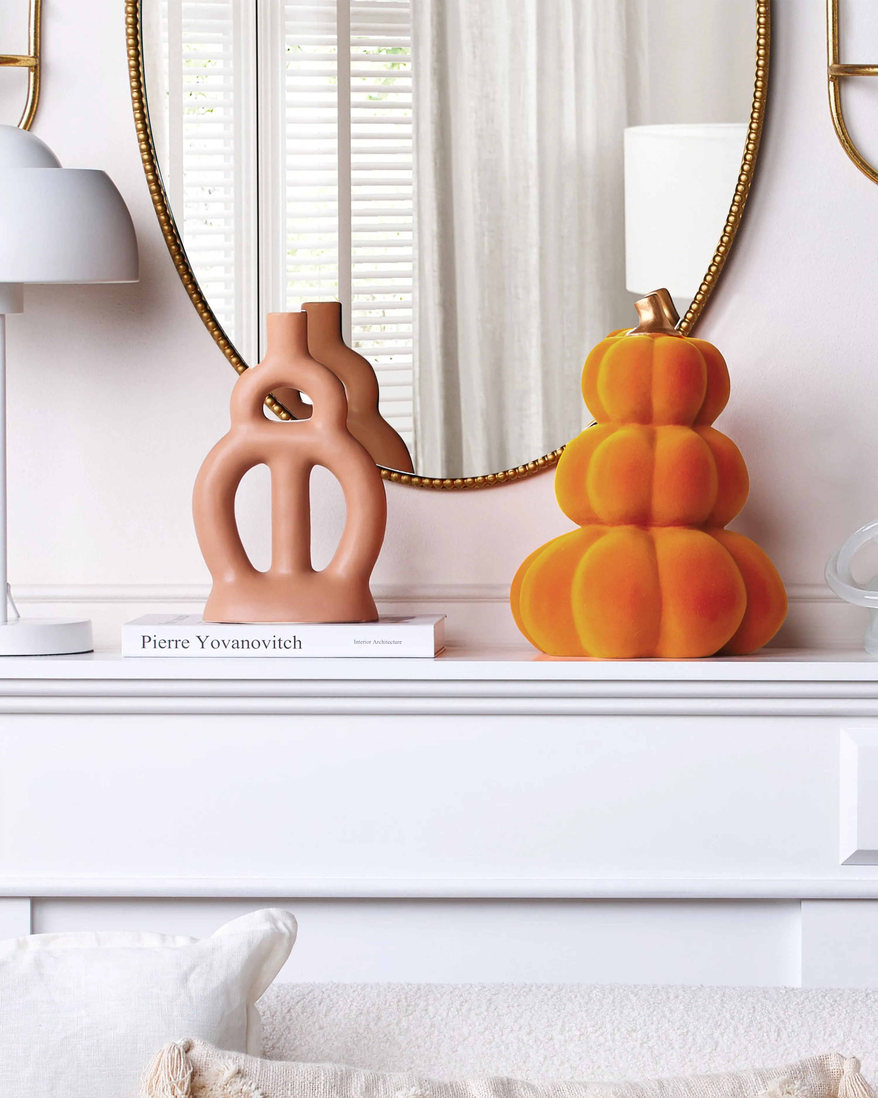 Figurine Pumpkin KALAMATA Velvet Orange