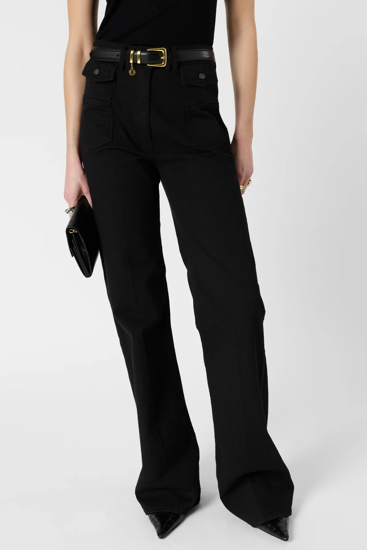 Jean flare noir - ANNA
