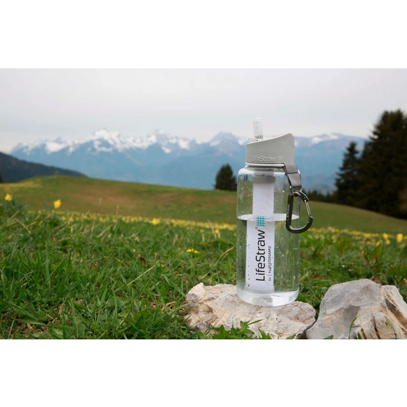 Wasserflasche, 1 l, Höhe: 24 cm, Kunststoff