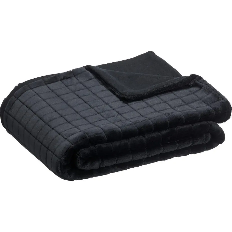 Kwantum Plaids | Plaid Ginosa  Zwart