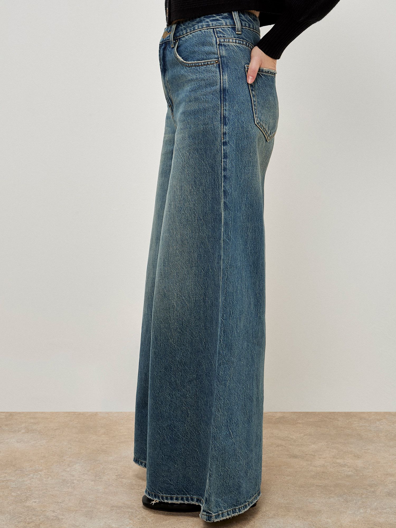 Apricot Zoe Palazzo Jeans