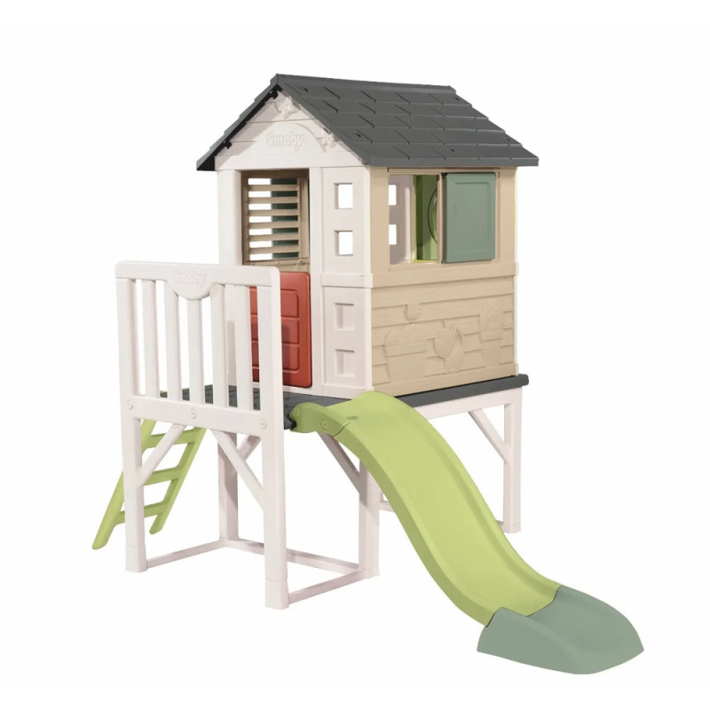 Maisonnette pour enfant Pilotis 2,43 x 1,6 x 1,97 m SMOBY