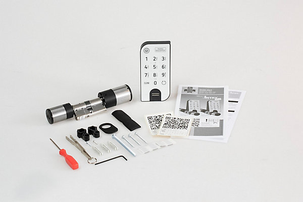 Cylindre électronique Burg Wächter secuEntry Easy  7602 FP et clavier