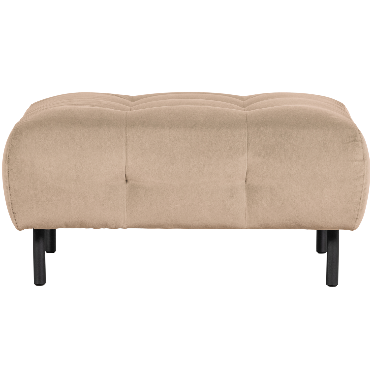 WOOOD hocker Lloyd - Velvet - Sea Salt - 45x90x90
