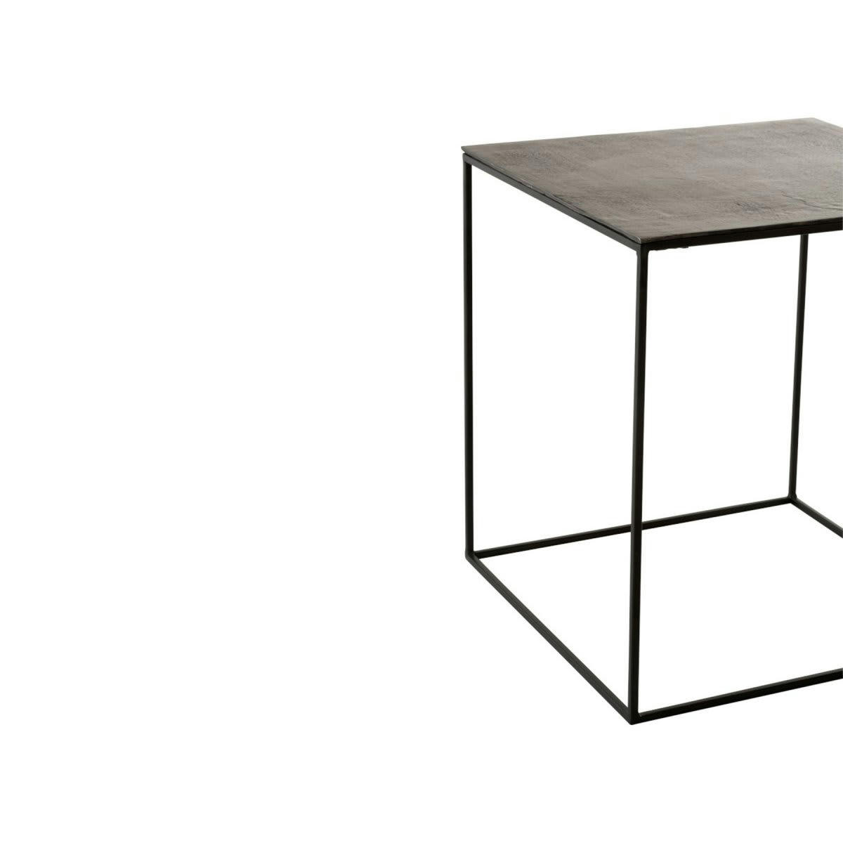 OLIPA - Set de 2 tables gigognes en métal