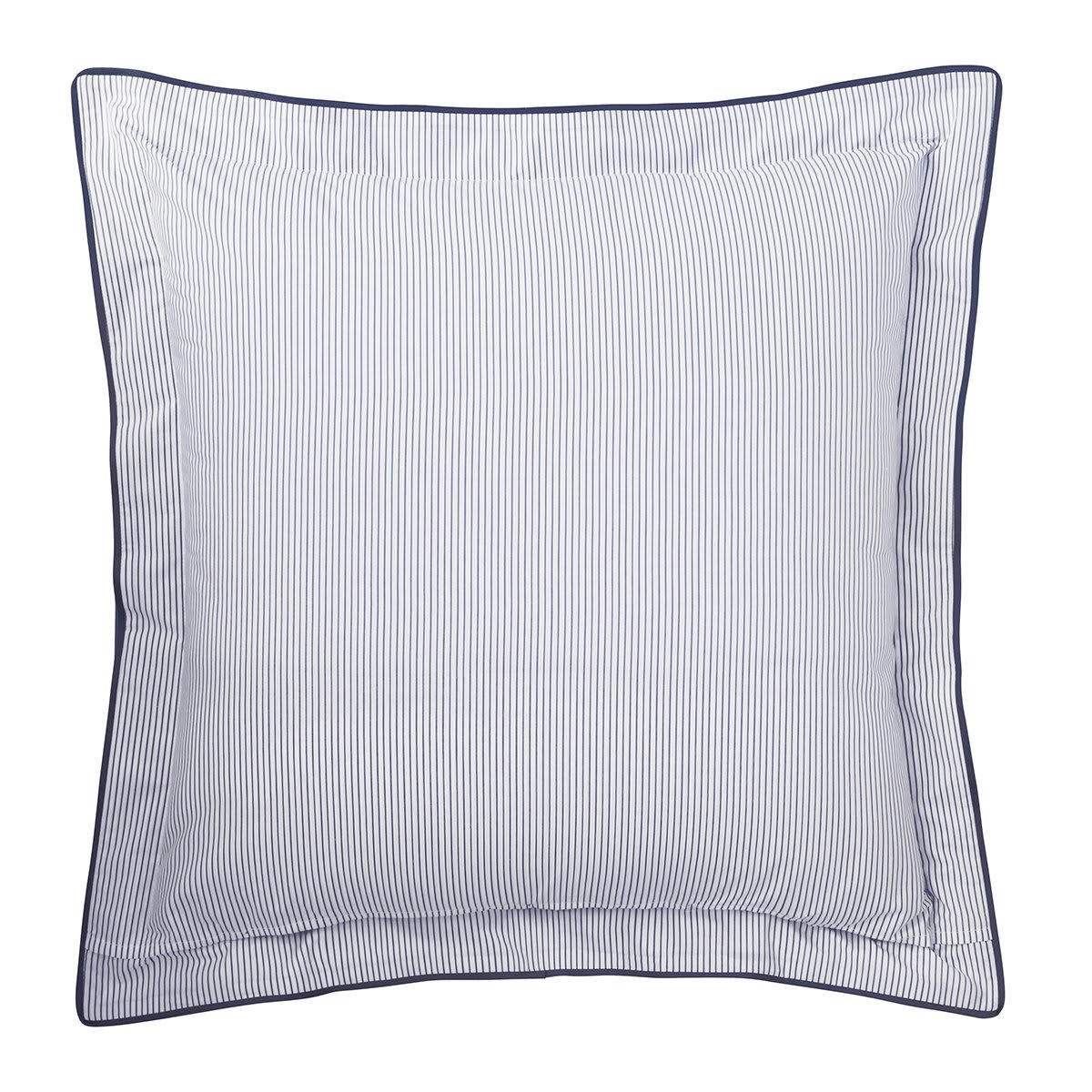 PROMISE - Taie d'oreiller coton biologique bleu foncé 65x65 cm