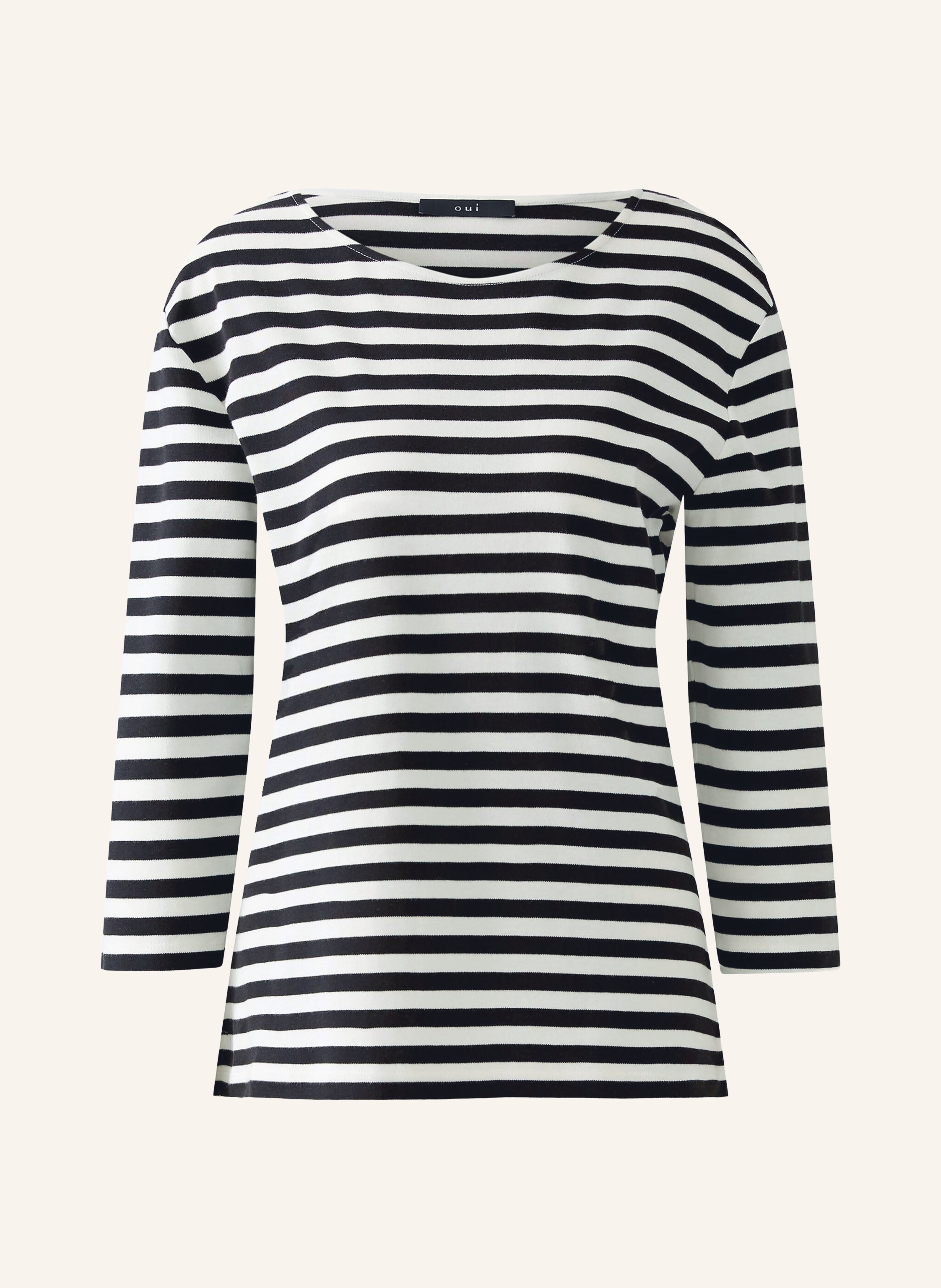 Oui Shirt SOLEILA mit 3/4-Arm