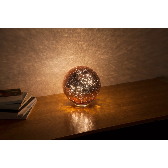 Tischleuchte, LED, warmweiß, inkl. Leuchtmittel, Höhe: 26,5 cm