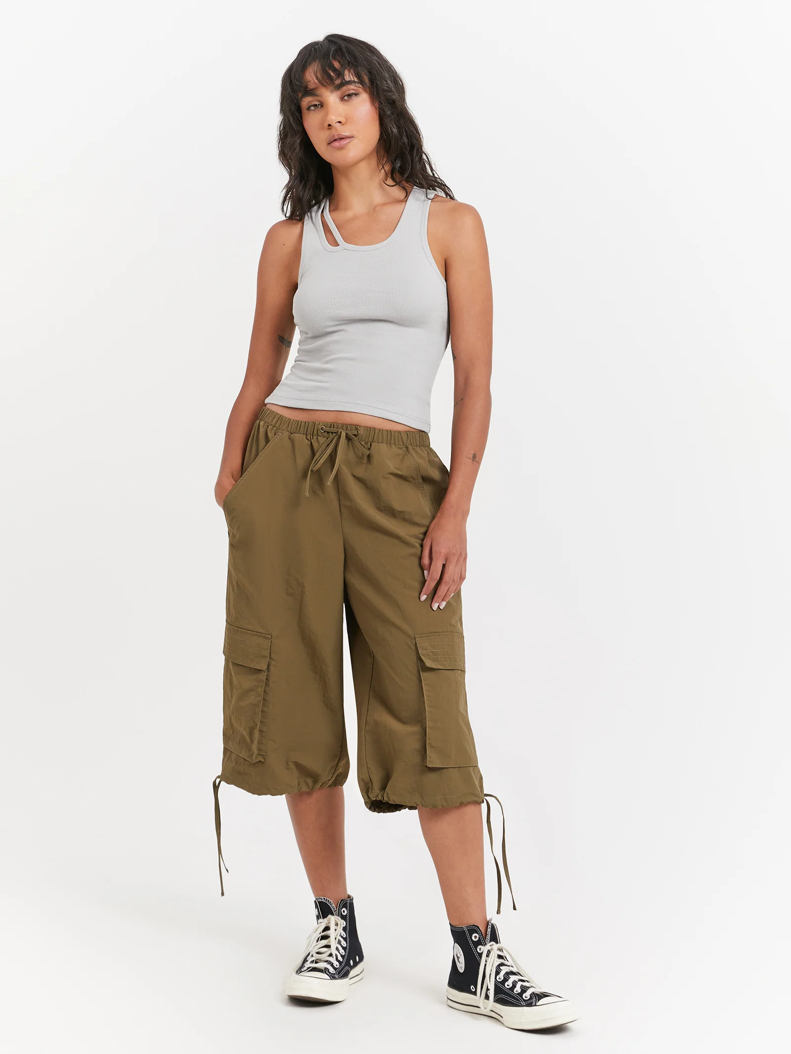 Hudson Parachute Long Shorts