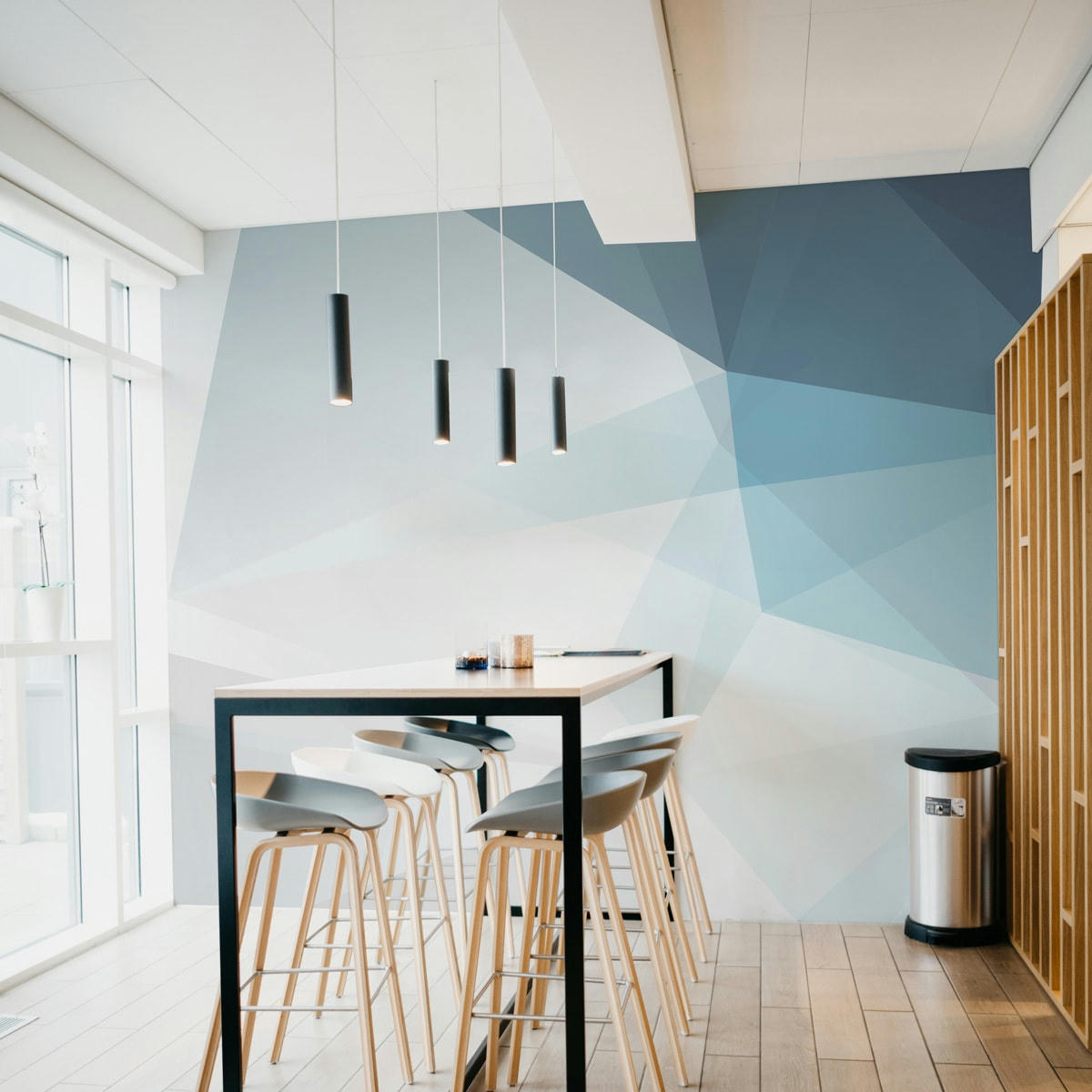 - Papier peint panoramique geometric 04 255 x 250 cm