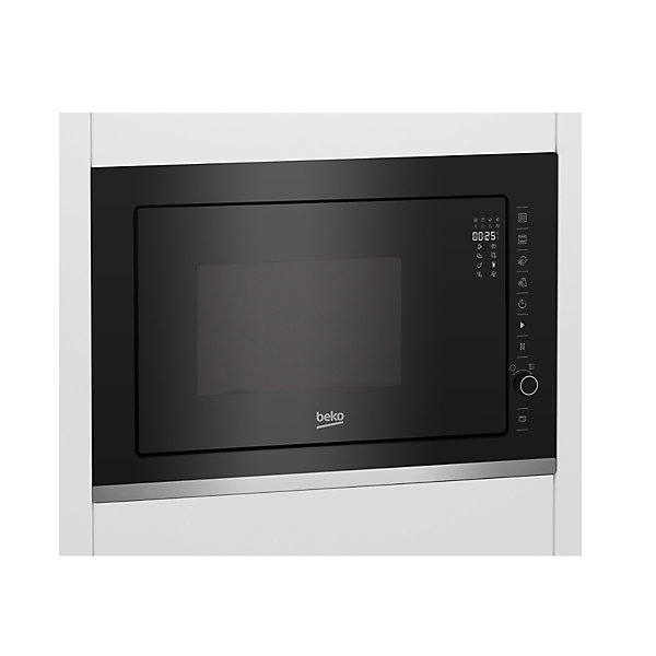 Micro-onde gril encastrable 25l 900w noir Beko BMGB25333X