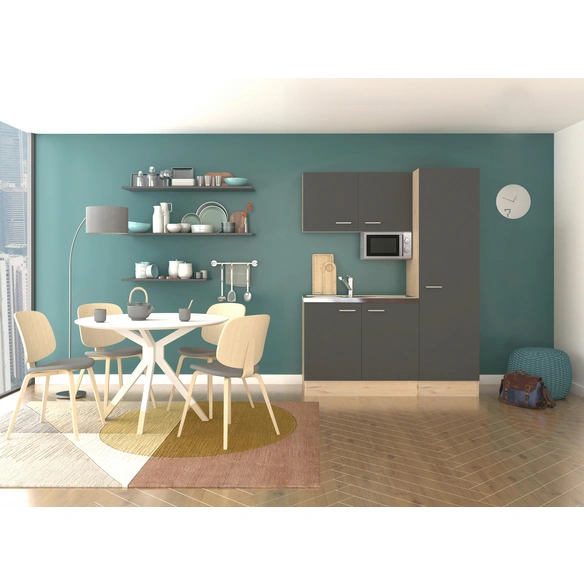 Singleküche »Morena«, mit E-Geräten, Gesamtbreite: 150 cm